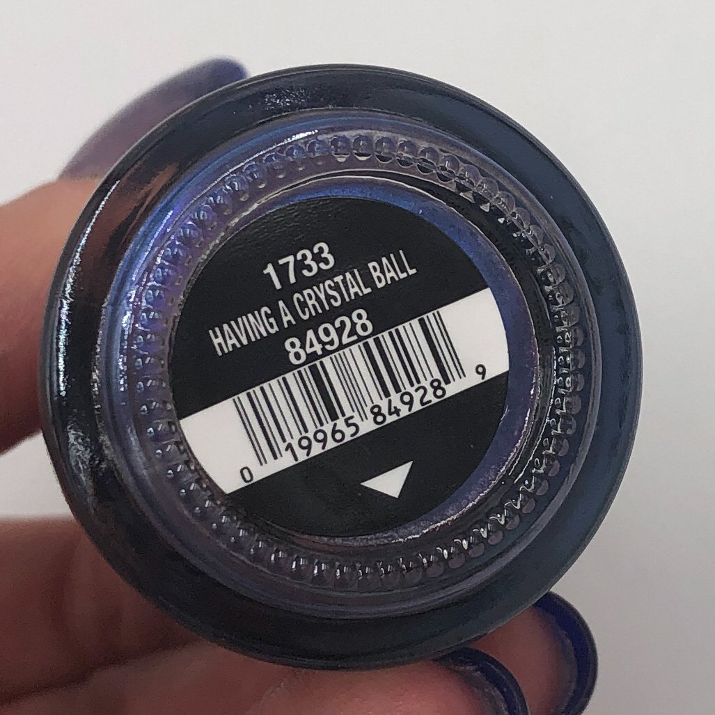 China Glaze Nail Polish 1733 Having a Crystal Ball blue