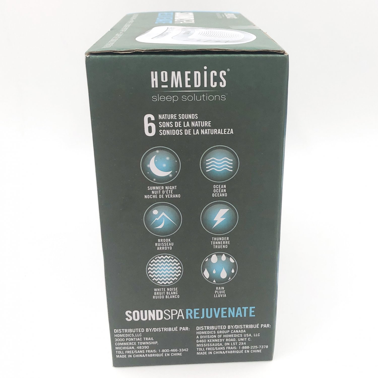 Homedics Sound Spa Rejuvenate Sound Machine