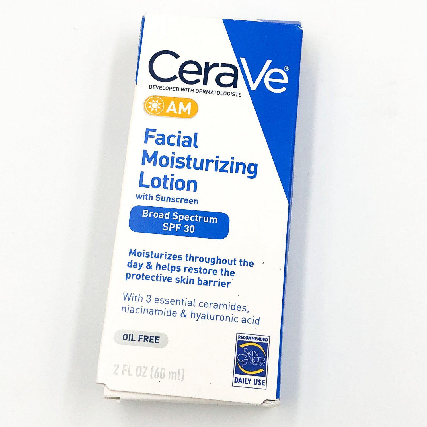 CeraVe AM Facial Moisturizing Lotion With SPF 30