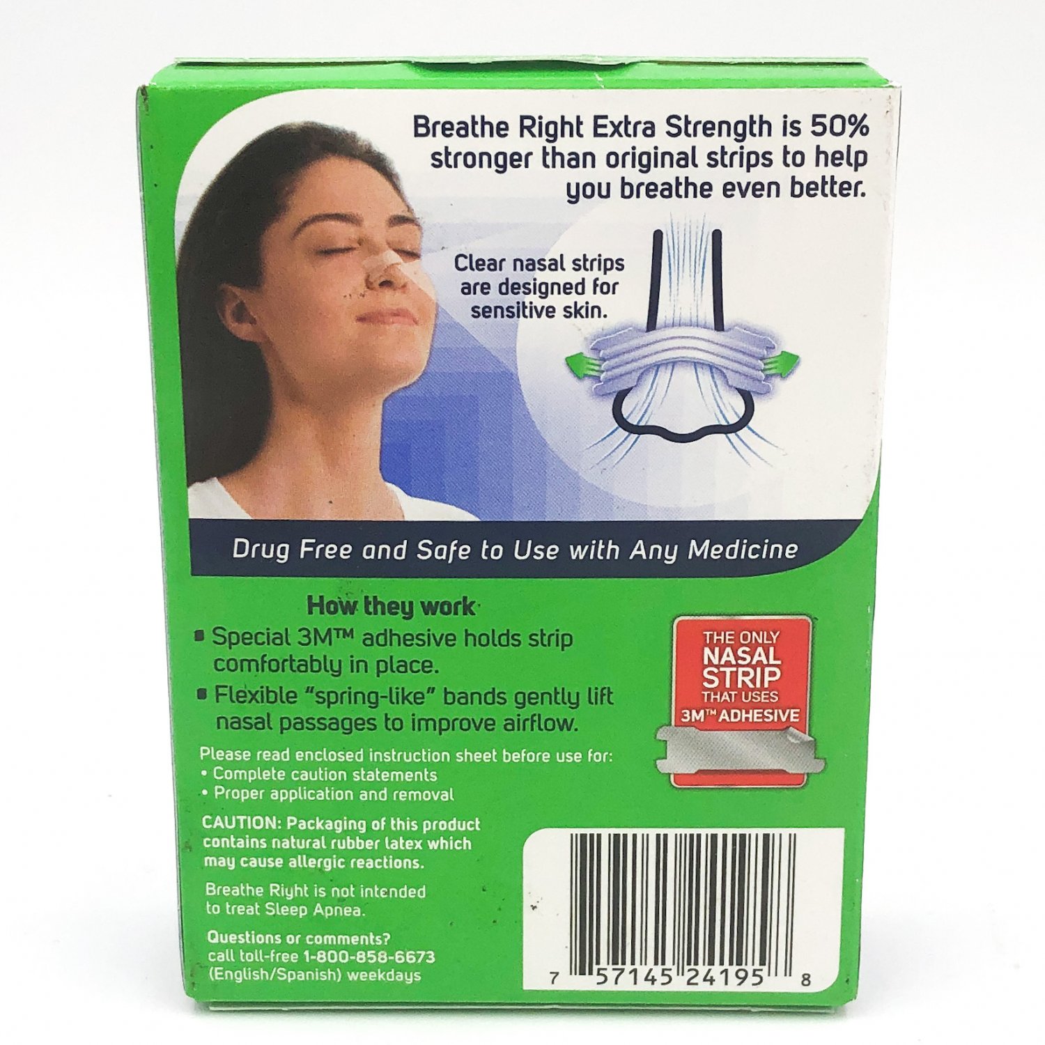 Breathe Right Nasal Strips Extra Strength 26 Ct