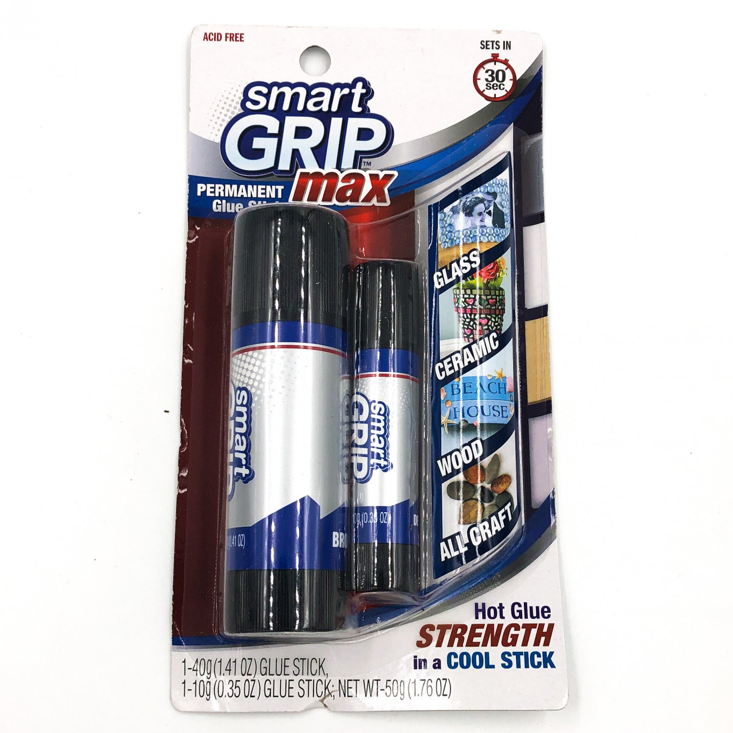 ArtSkills Smart Grip Max Permanent Glue Stick 2-pack