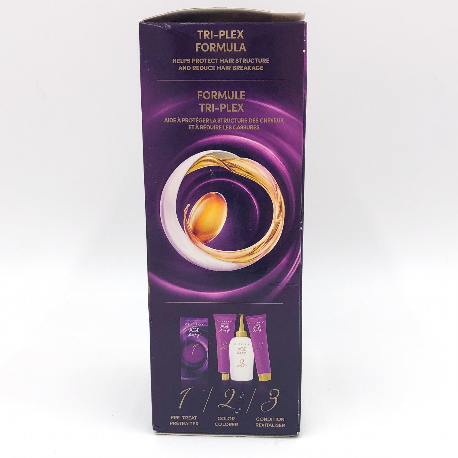 Clairol Age Defy Hair Color Kit 6 Light Brown