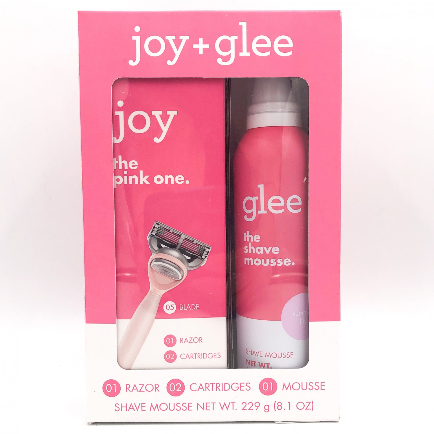 joy + glee women’s Shaving Kit Summer Lily
