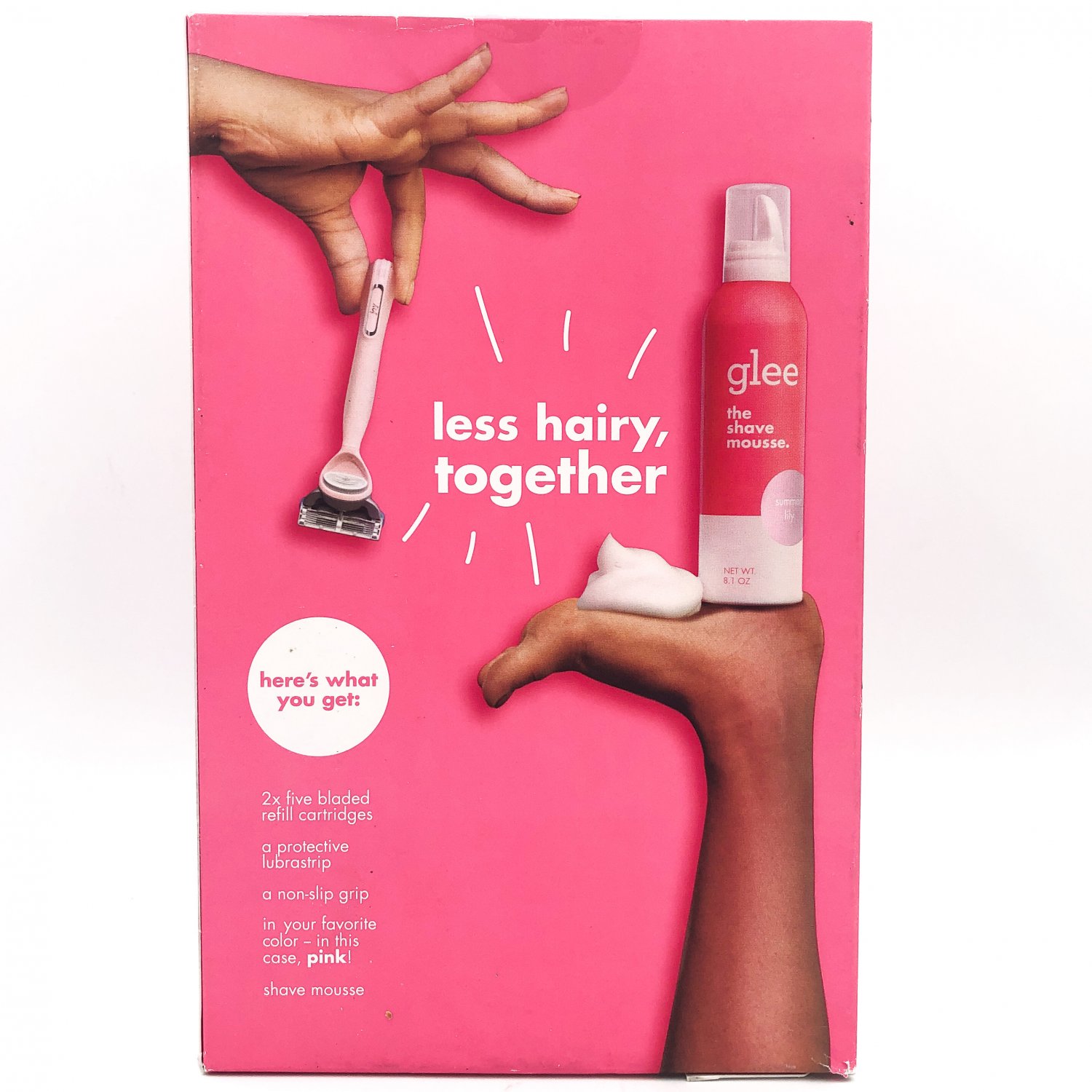 joy + glee women’s Shaving Kit Summer Lily