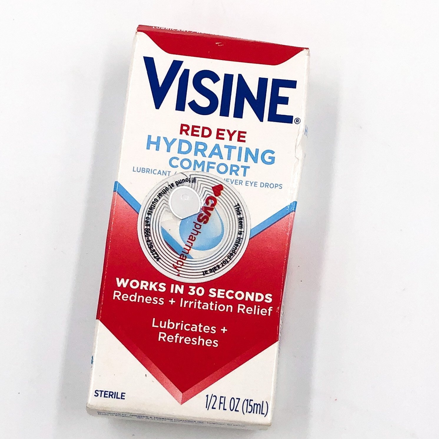 Visine Red Eye Hydrating Comfort Eye Drops 15 Ml 5775