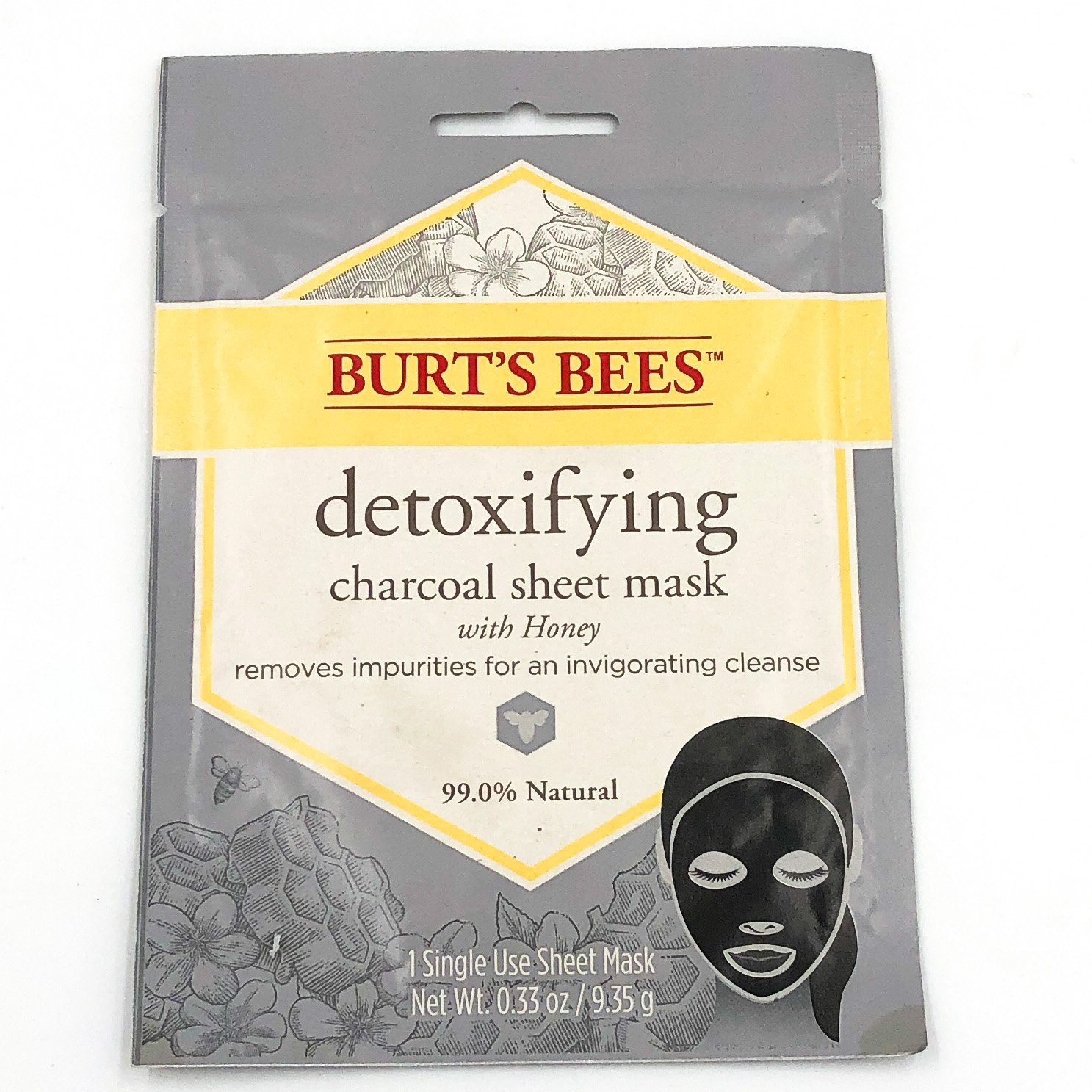 Burt’s Bees Detoxifying Charcoal Sheet Mask with Honey