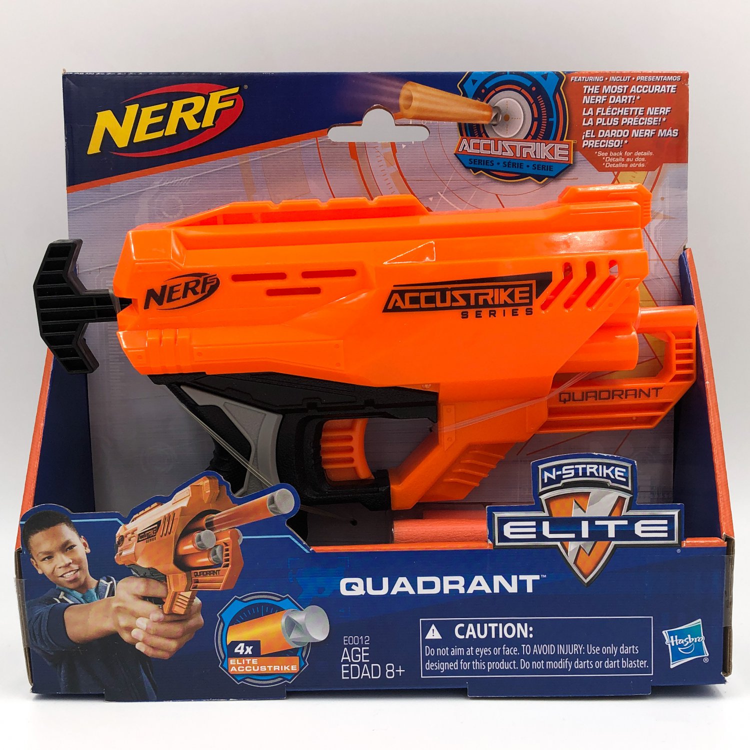 Nerf N Strike Elite Quadrant Accustrike Toy Dart Gun