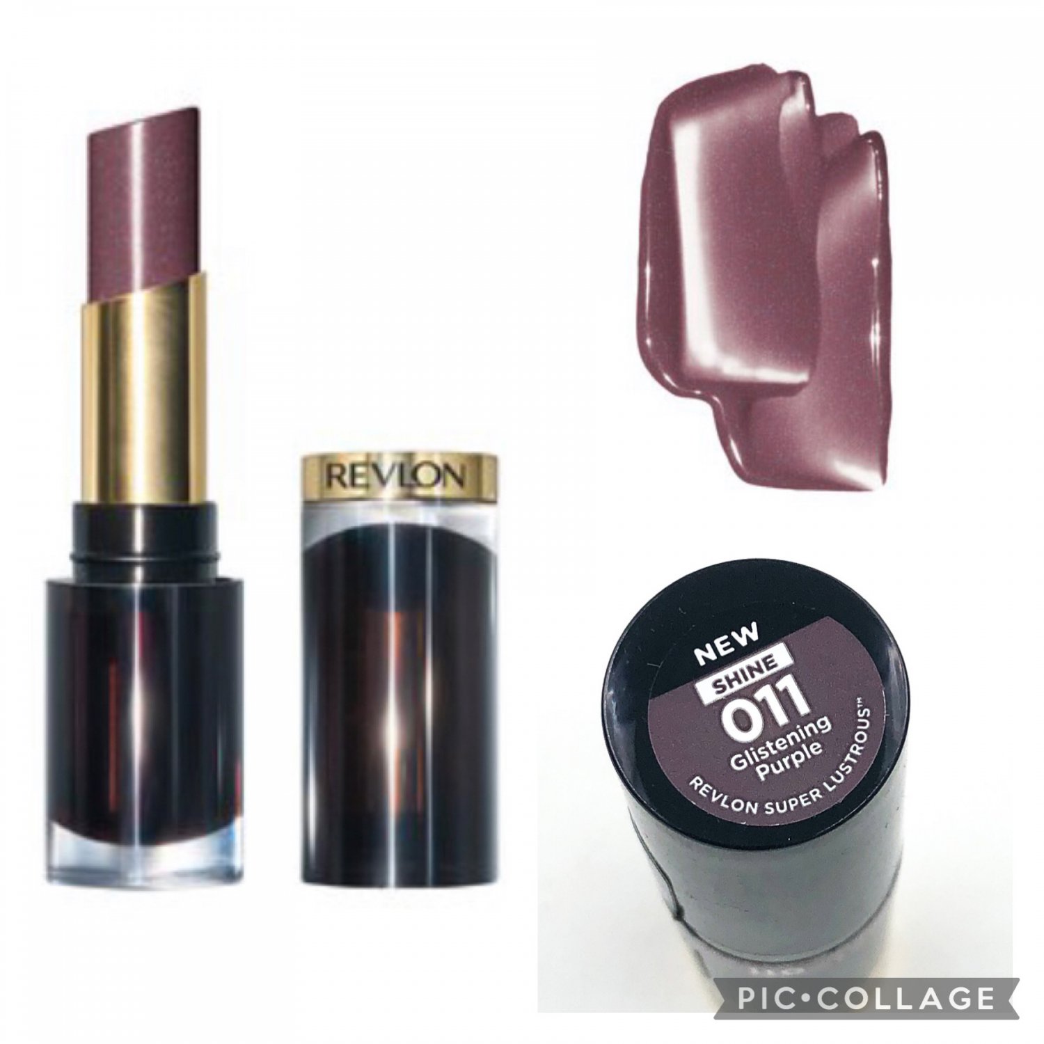 Revlon Glass Shine Lipstick 011 Glistening Purple 