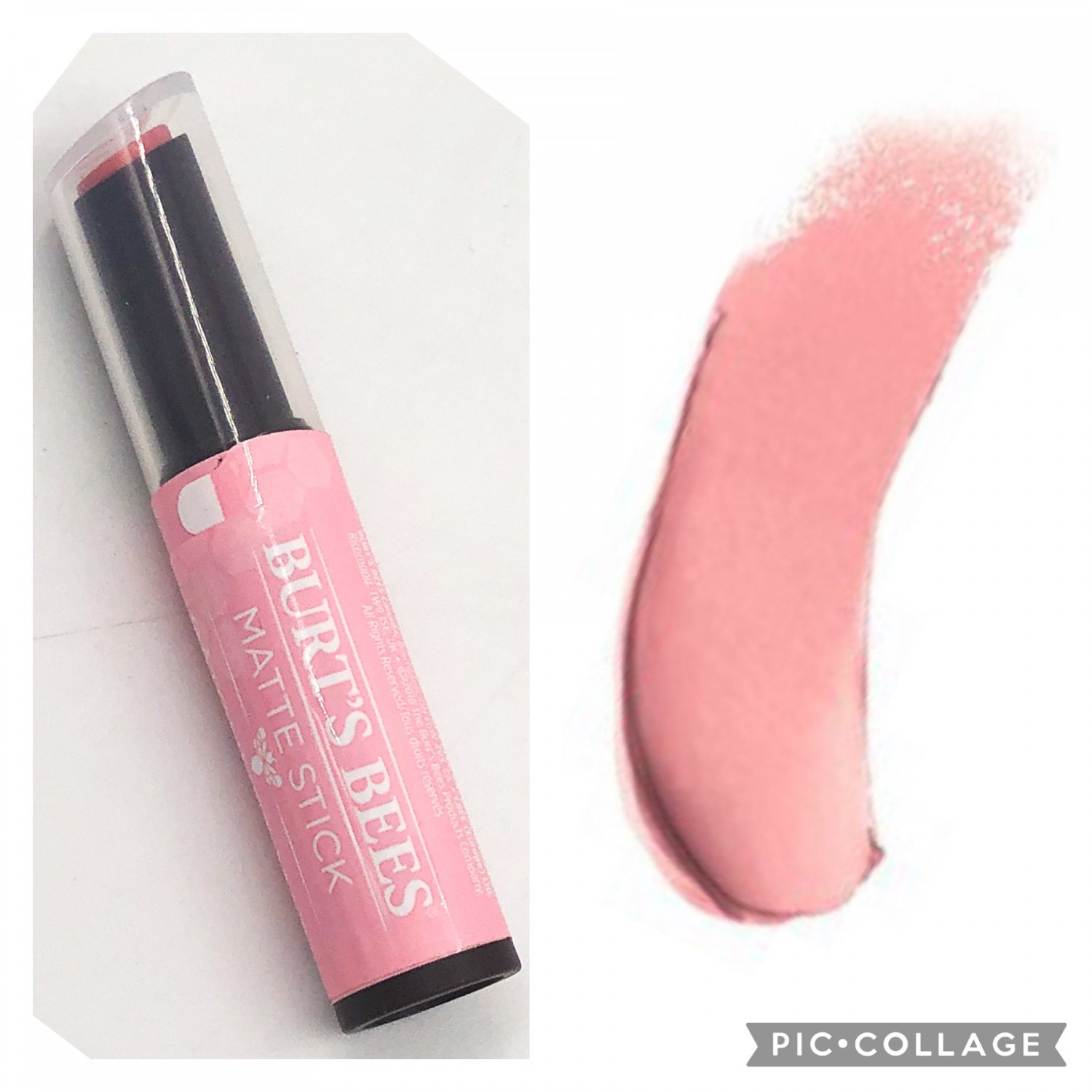 Burts Bees Matte Stick 410 Rippling Rose Burt’s Bees lipstick