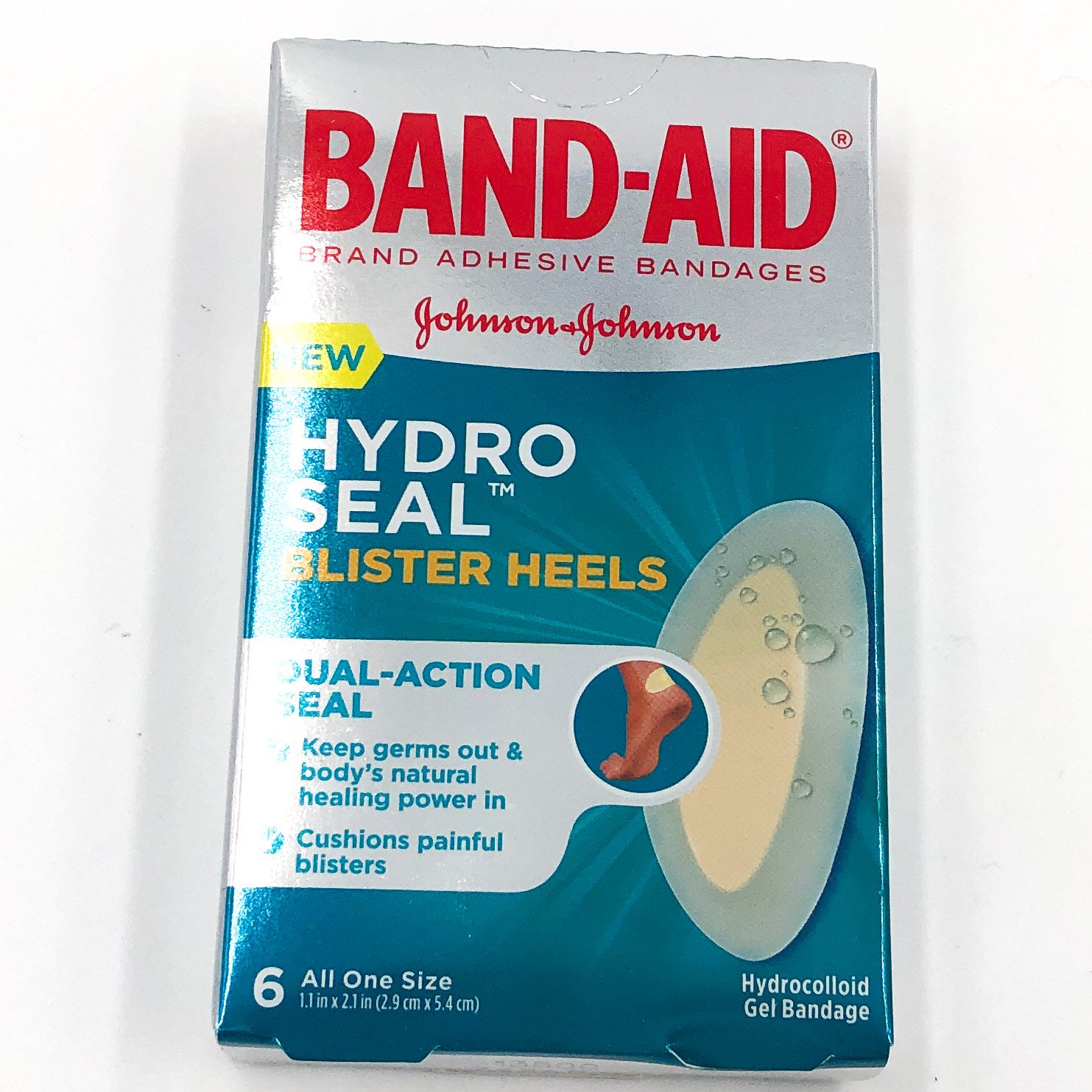 Band-Aid Hydro Seal Adhesive Bandages for Heel Blisters