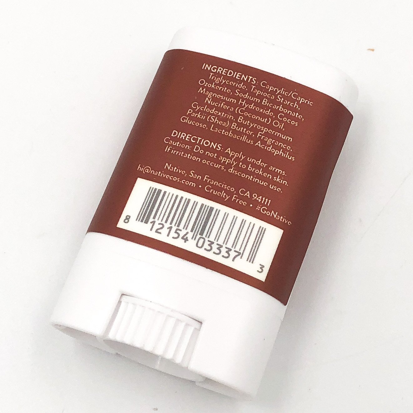 Native Deodorant Travel Size Coconut Vanilla