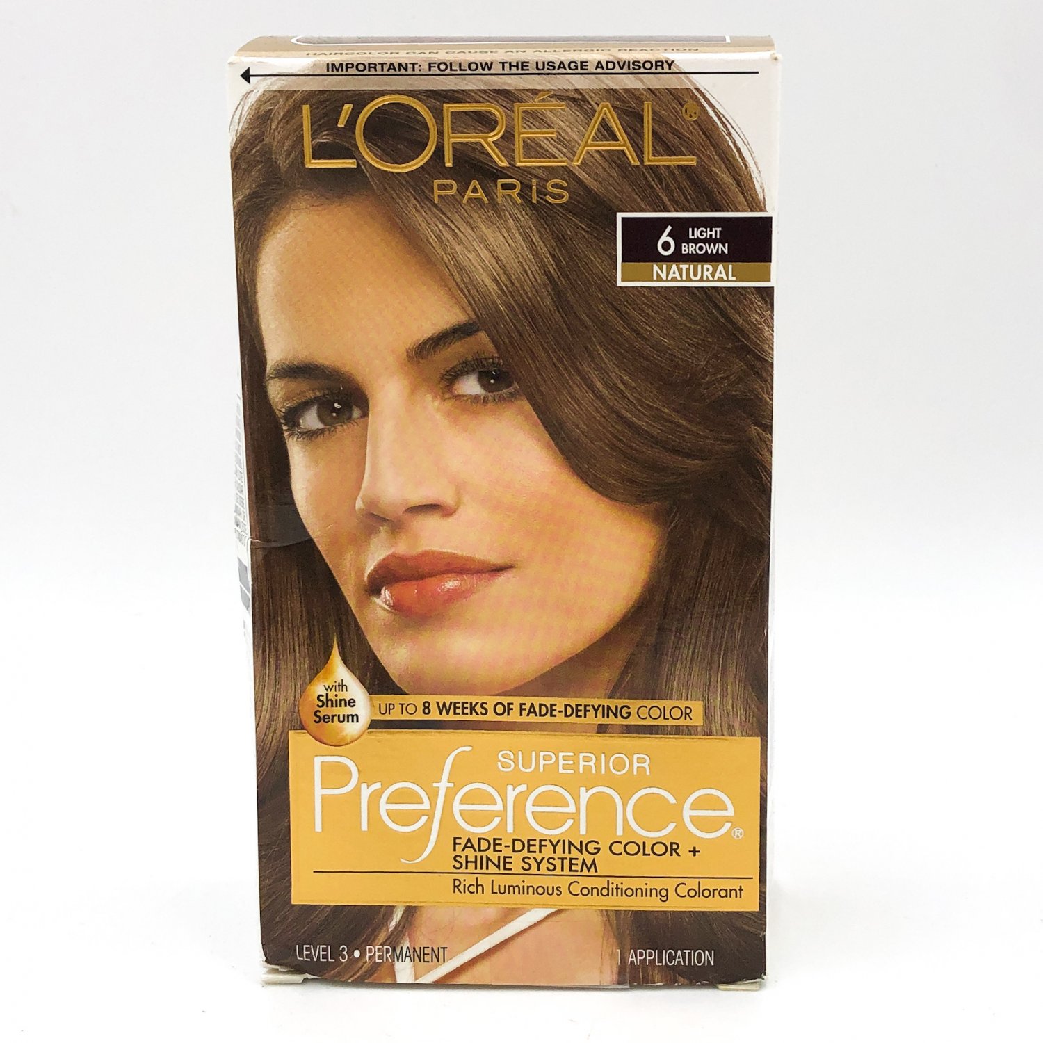 Loreal Superior Preference Hair Color 6 Light Brown