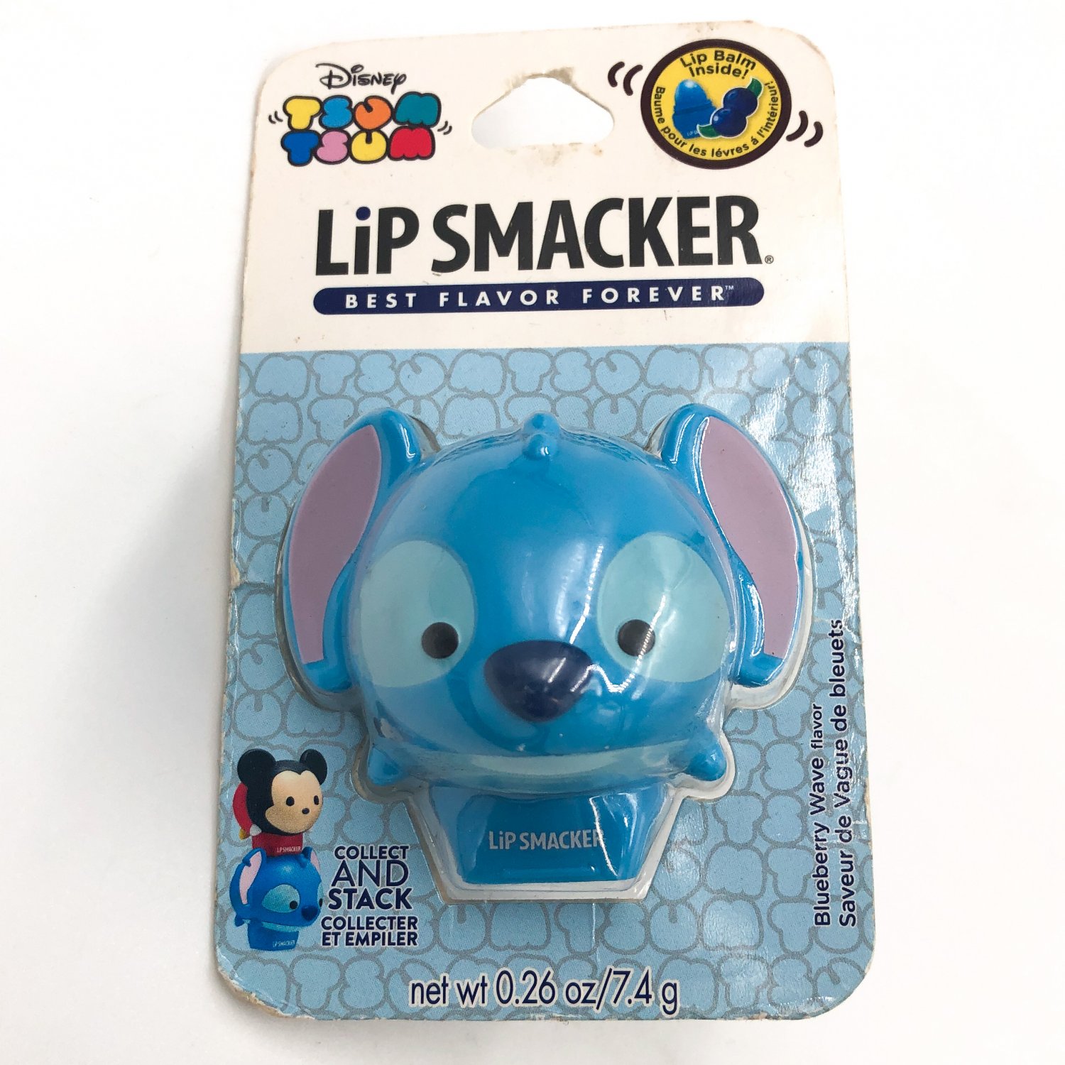 Disney Tsum Tsum Stitch Blue Wave Lip Smacker