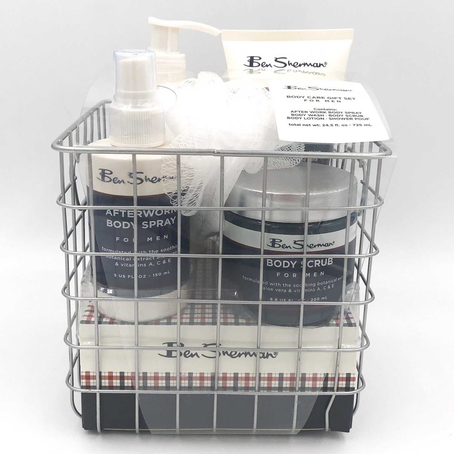 Ben Sherman 6Piece Body Care Gift Set For Him