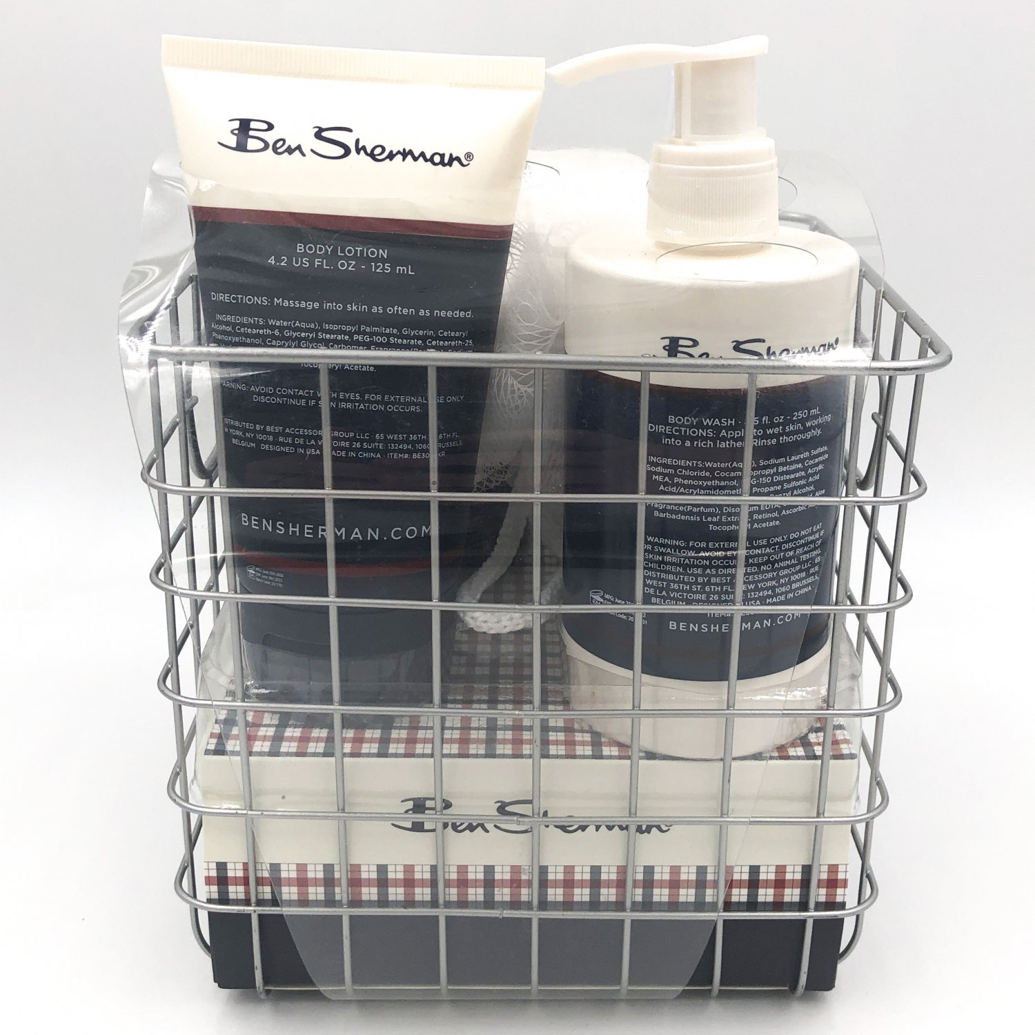 Ben Sherman 6Piece Body Care Gift Set For Him