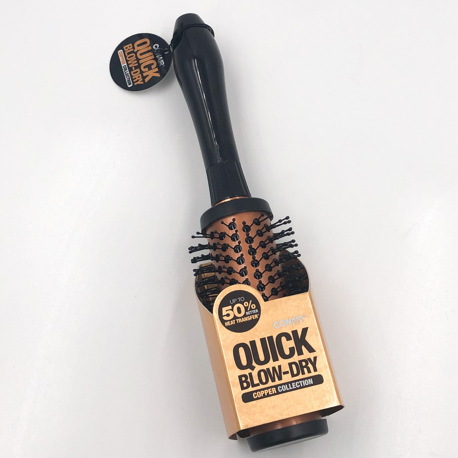 Conair Quick Blow-Dry Hot Curling Round Brush
