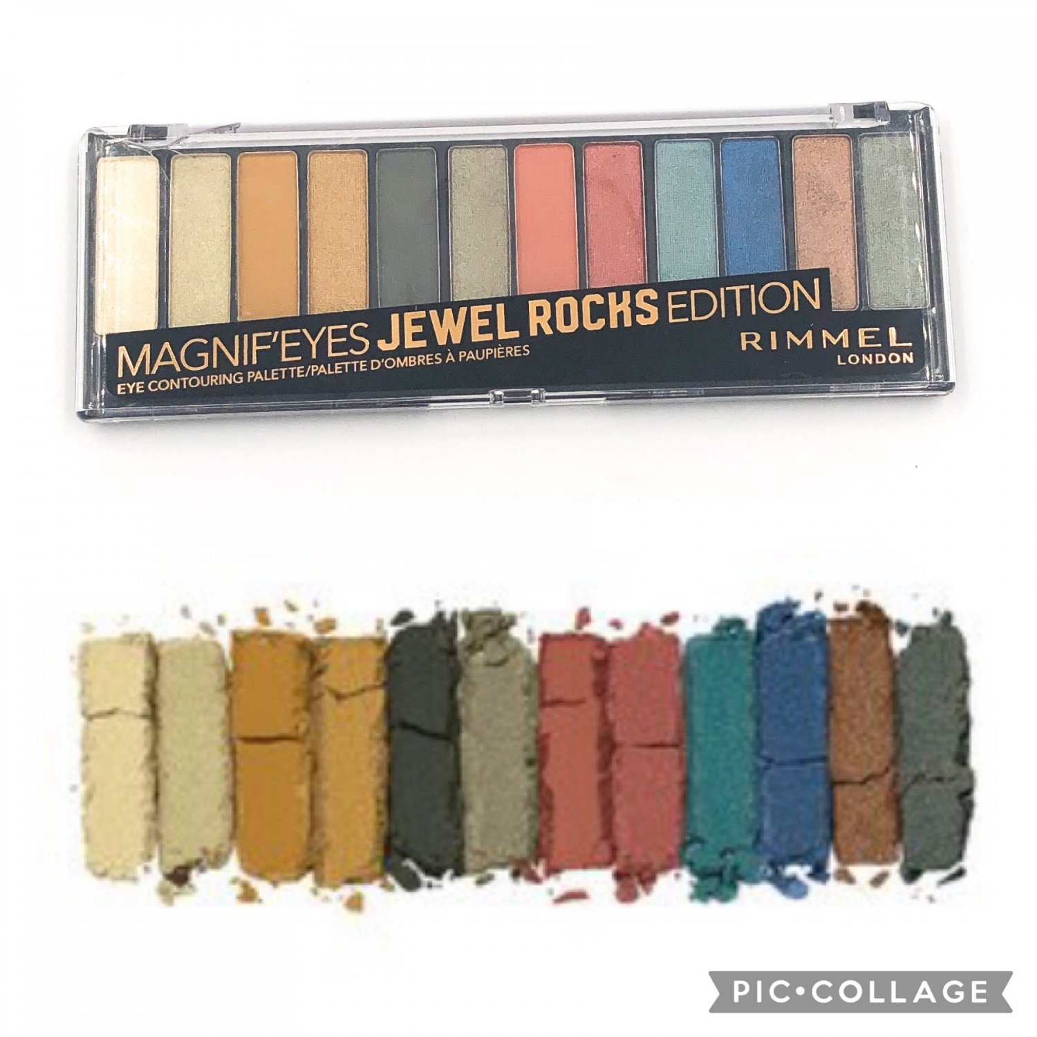 Rimmel London Magnif’Eyes Jewel Rocks Edition Eye Contouring Palette Eyeshadow