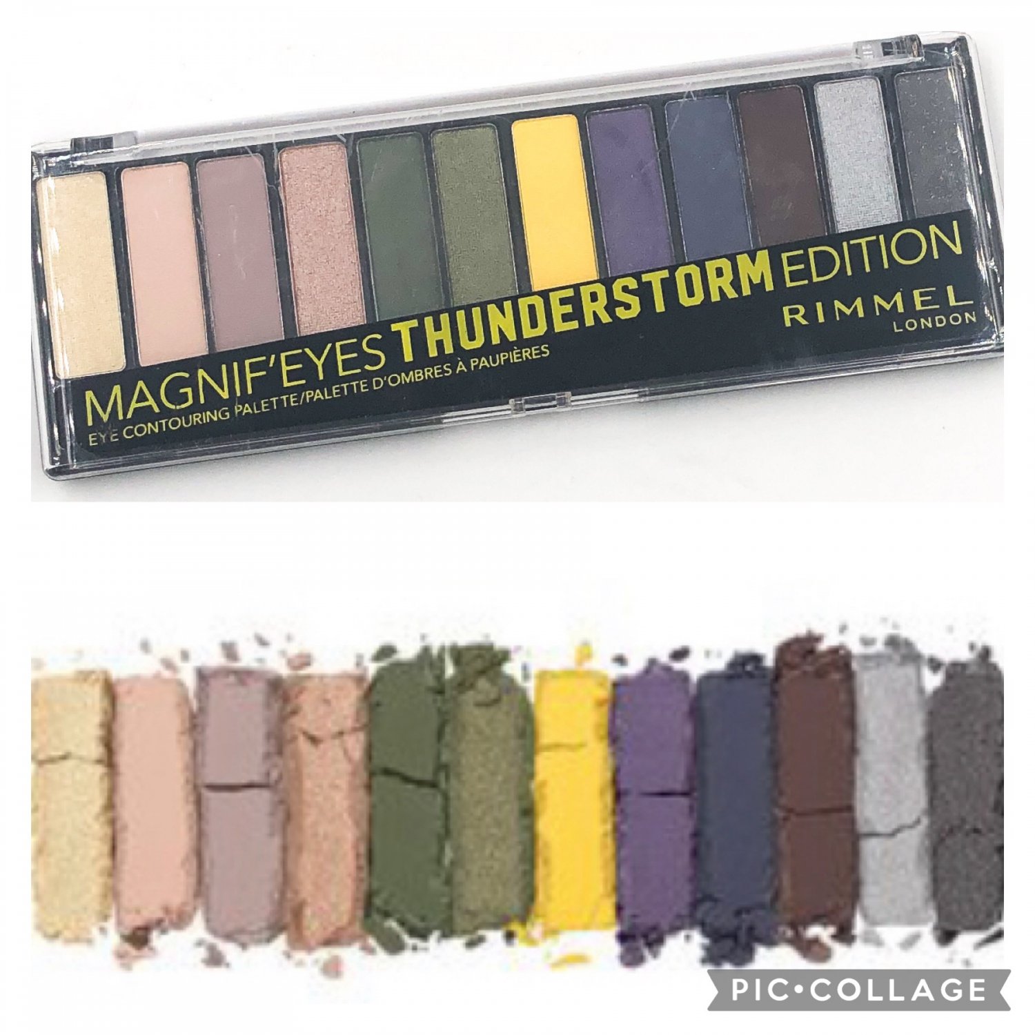 Rimmel London Magnif’Eyes Thunderstorm Edition Eye Contouring Palette Eyeshadow