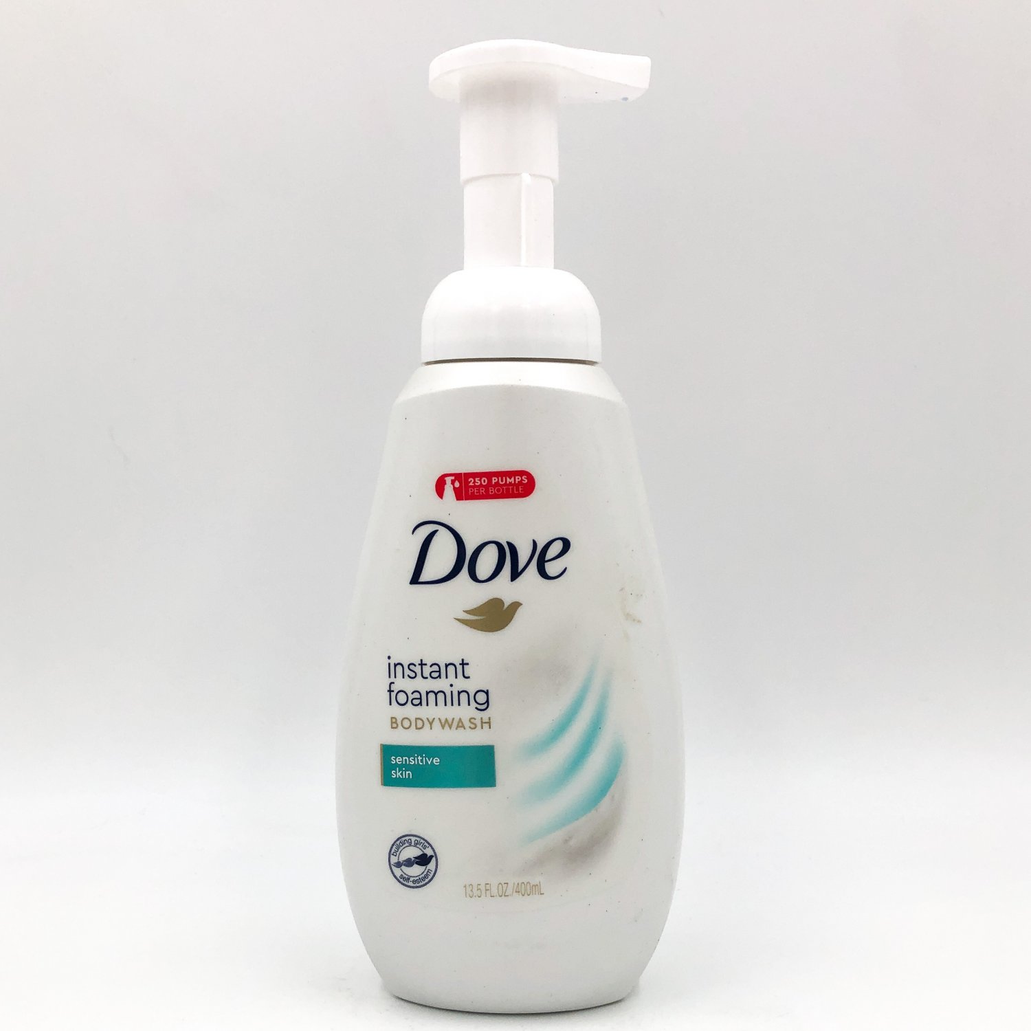 Dove Instant Foaming Bodywash Sensitive Skin 13.5 oz