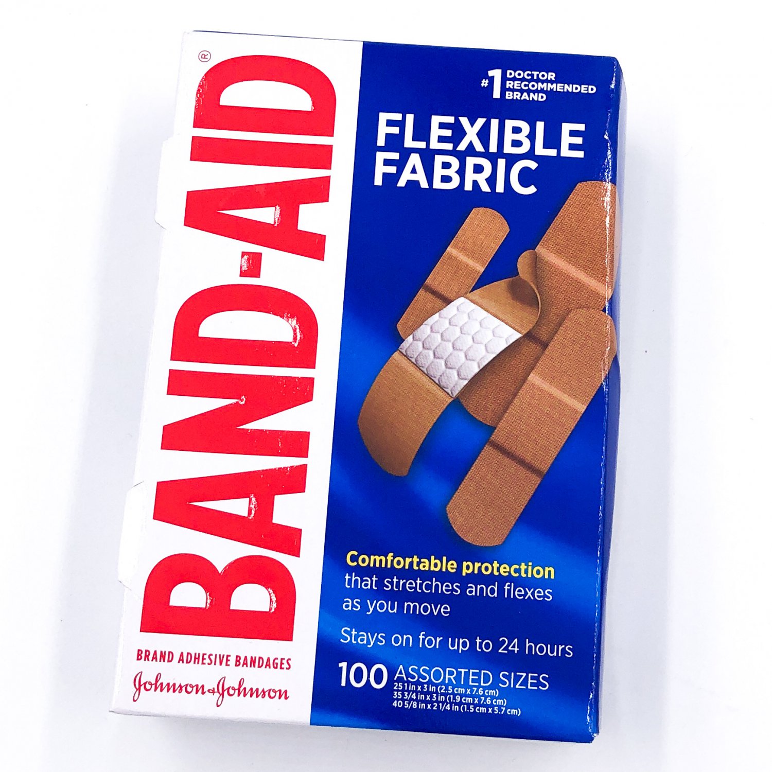 BandAid 100 Ct Box Assorted Sizes