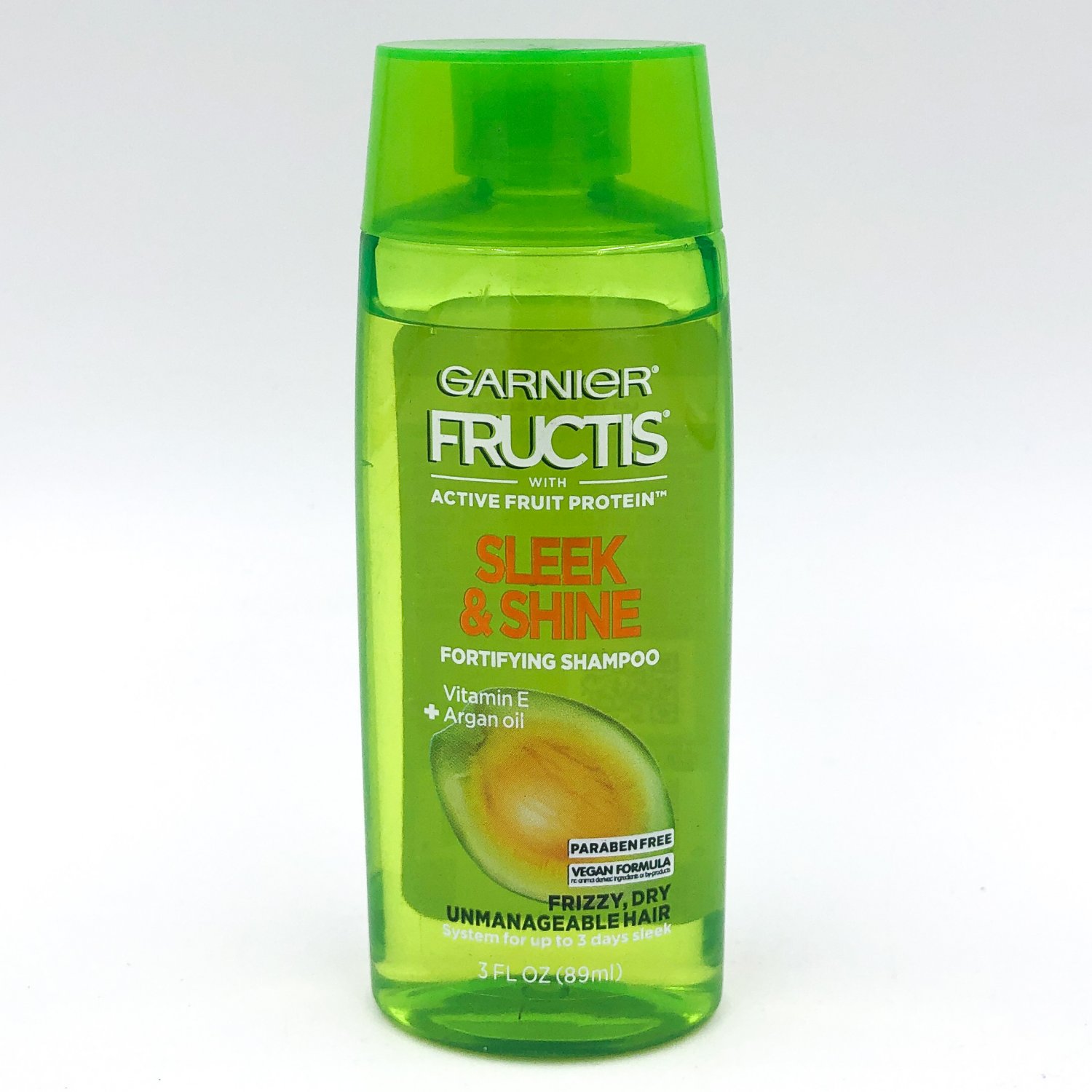 Garnier Fructis Sleek & Shine Shampoo 3 oz Travel Size