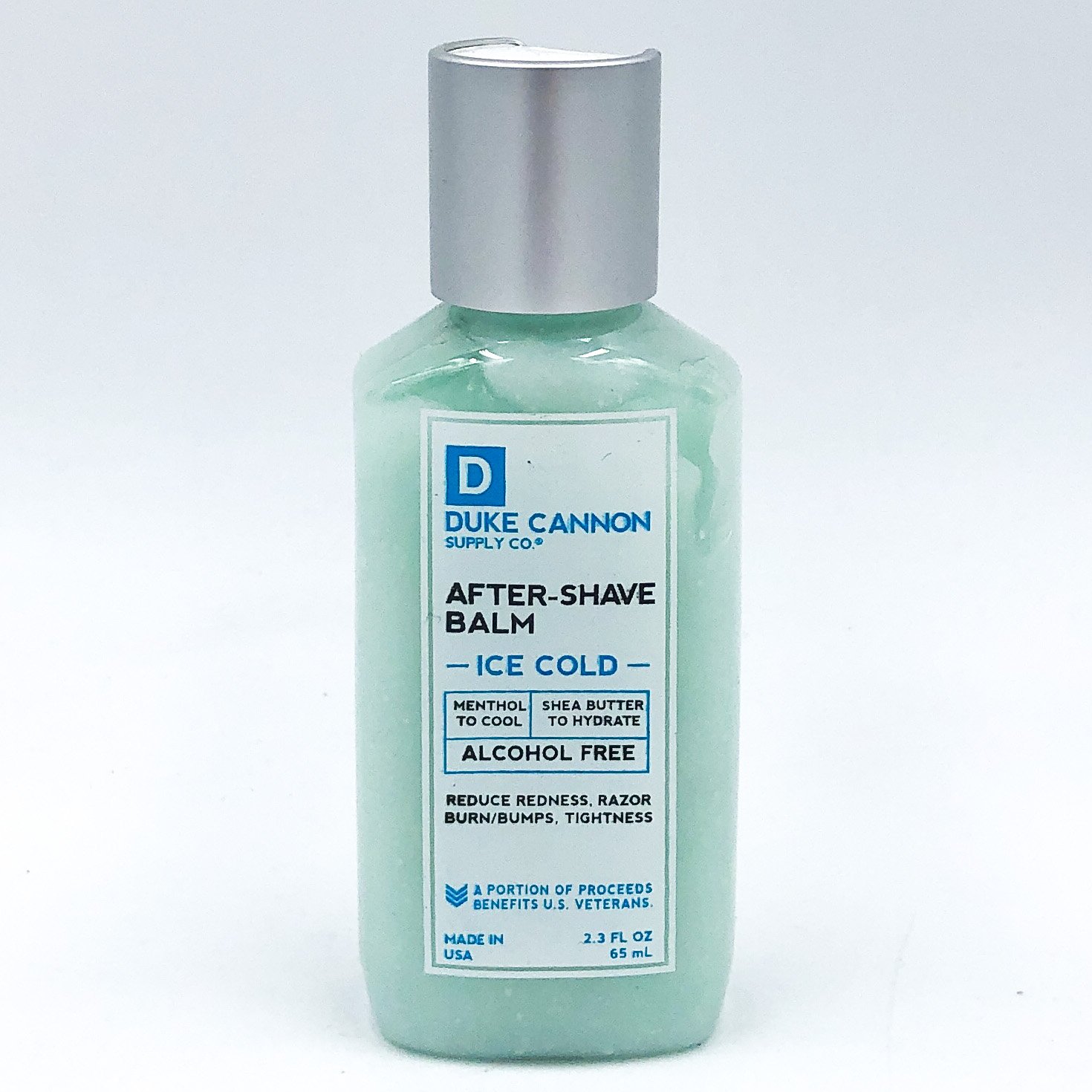 Duke Cannon Ice Cold After Shave Balm 2.3 oz Travel Size