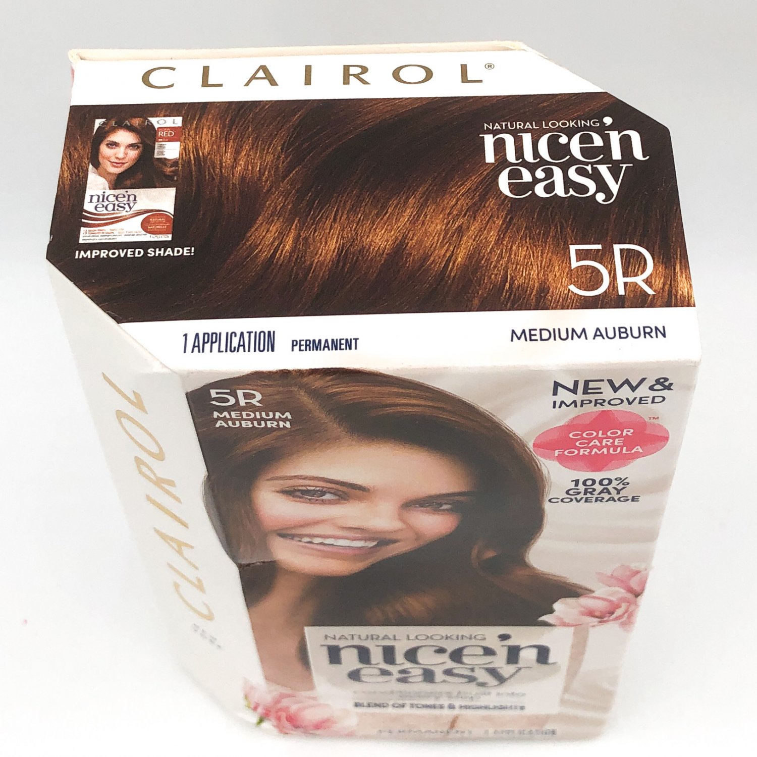 Clairol Nice N Easy Hair Color 5R Medium Auburn Dye