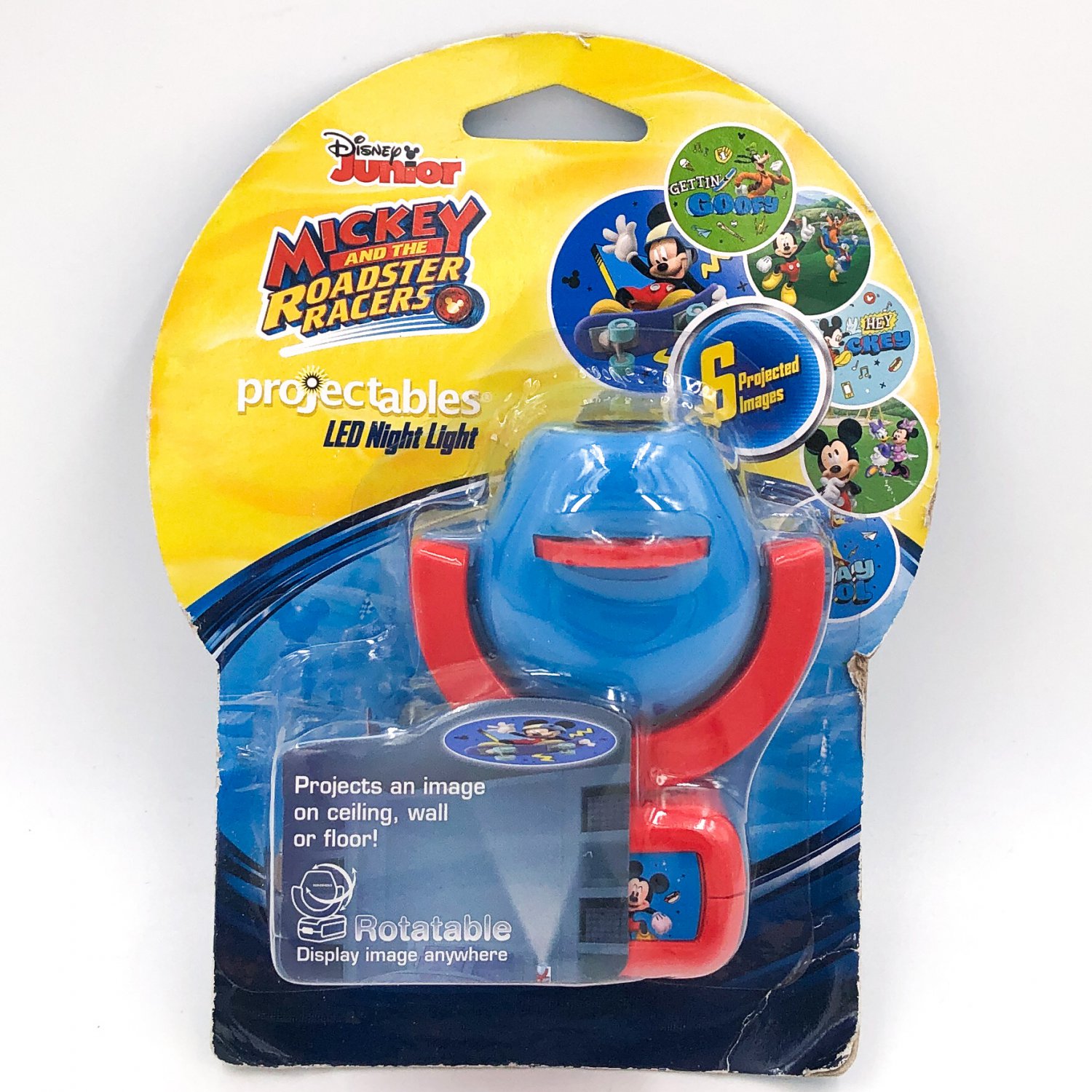 Disney Junior Mickey Projectables LED Night Light with 6 Images