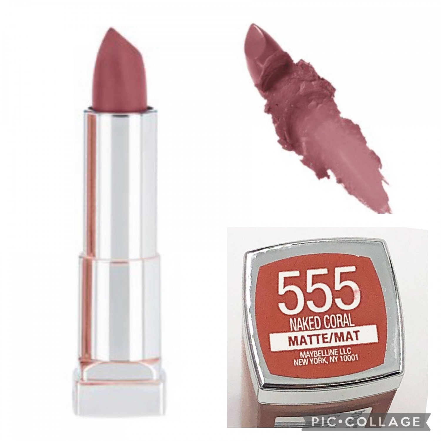 Maybelline Matte Lipstick Naked Coral