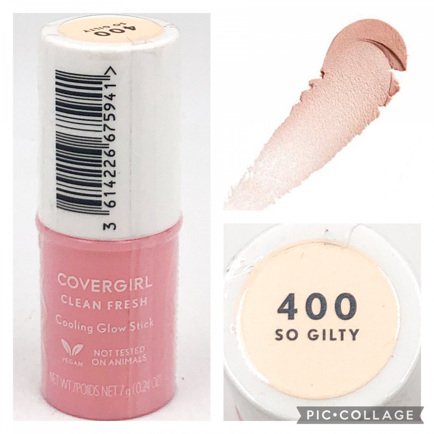 CoverGirl Clean Fresh Cooling Glow Stick 400 So Gilty