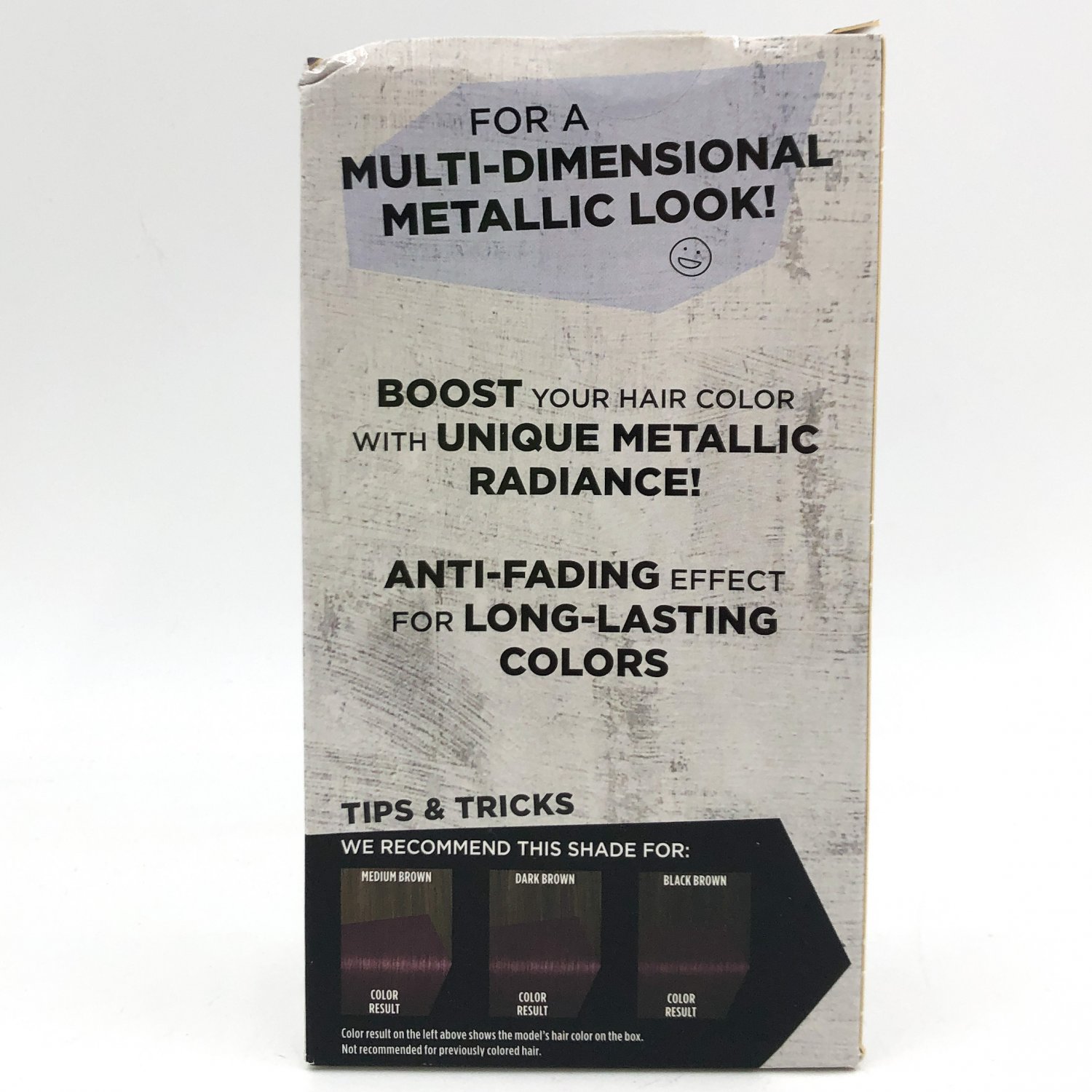 Schwarzkopf Got2b Metallics Hair Color M49 Smoky Violet