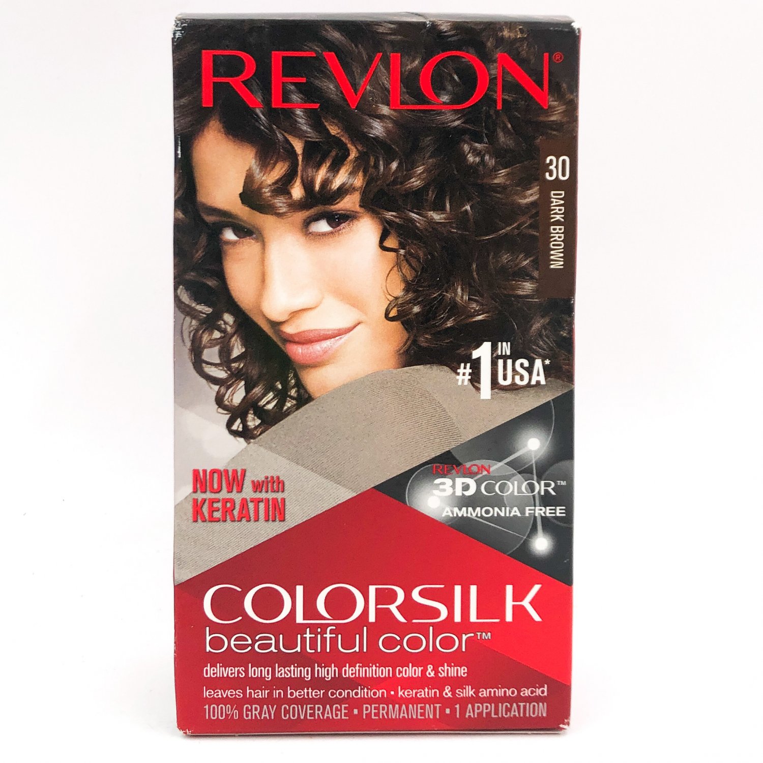 Revlon Colorsilk Hair Color 30 Dark Brown