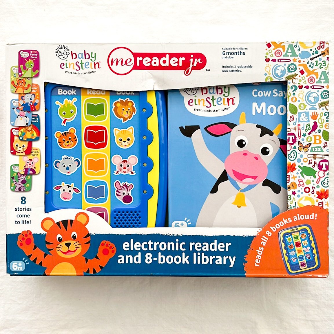 Baby Einstein Me Reader Jr 8-Book Library eReader