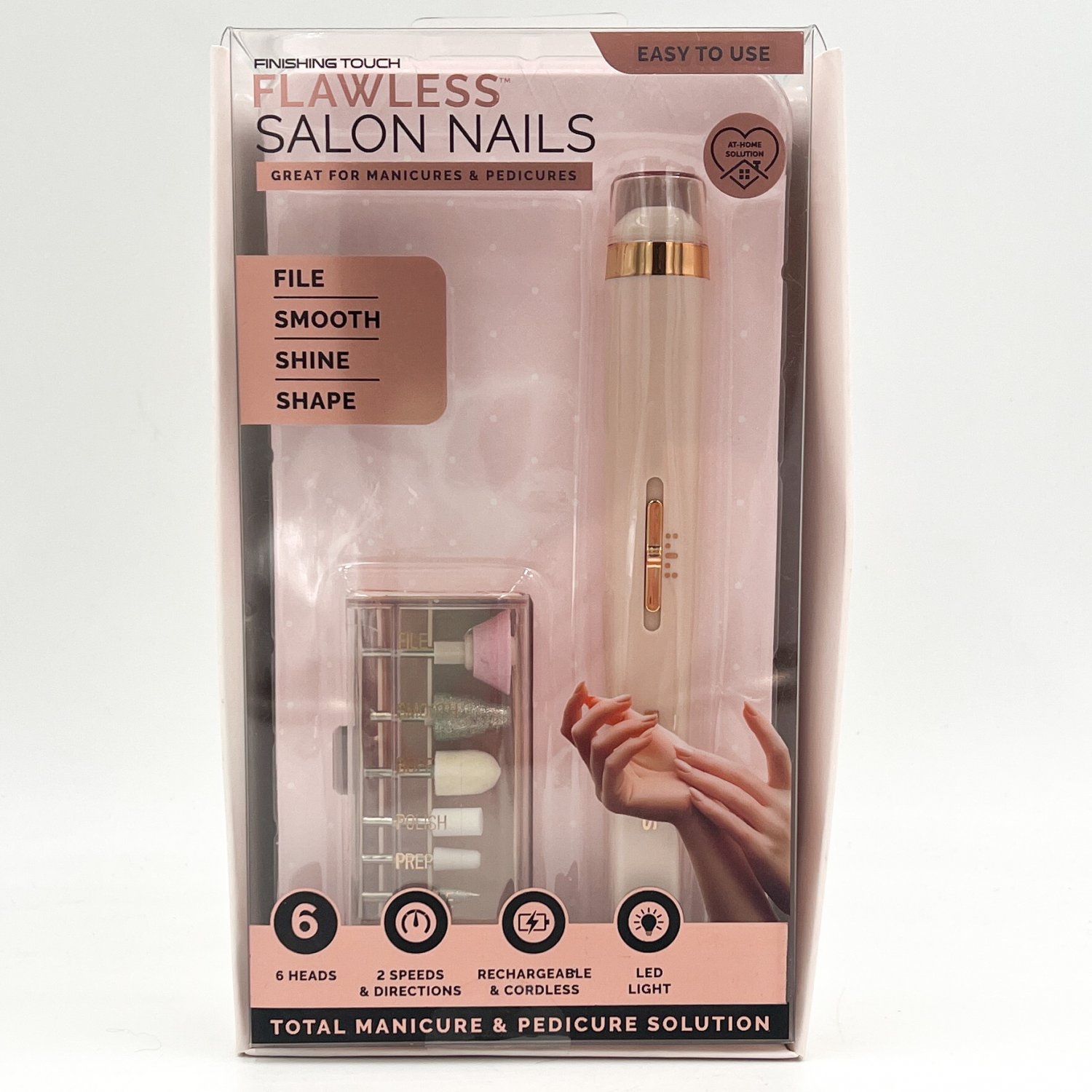 Finishing Touch Flawless Salon Nails for Manicures & Pedicures