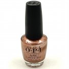 OPI Nail Lacquer Worth a Pretty Penne Copper Glitter Polish