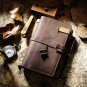Traveler Vintage Leather Blank Paper Journal Notebook Diary Planner 64 * 3 Pages
