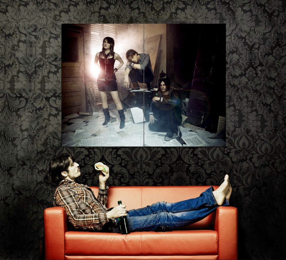 Sick Puppies Hard Rock Post Grunge Music Huge 47x35 Print Poster