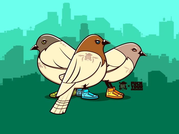 pigeon sneakers