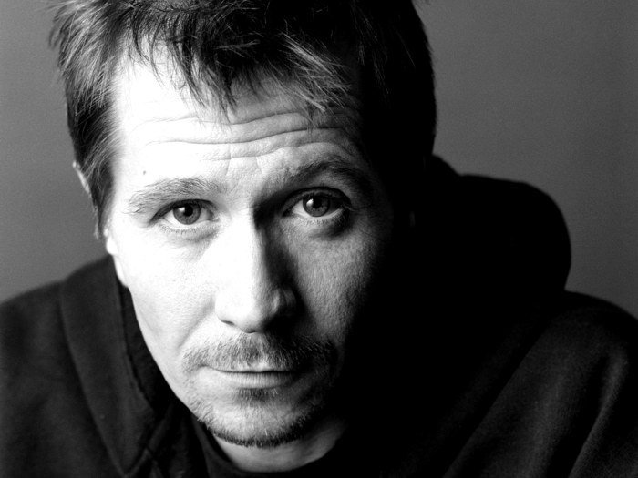 Gary Oldman Actor Male BW Portrait 32x24 Print POSTER