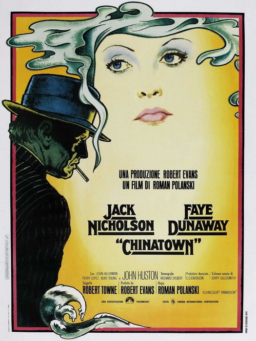 Film Chinatown Movie Jack Nicholson Faye Dunaway 32x24 Print POSTER