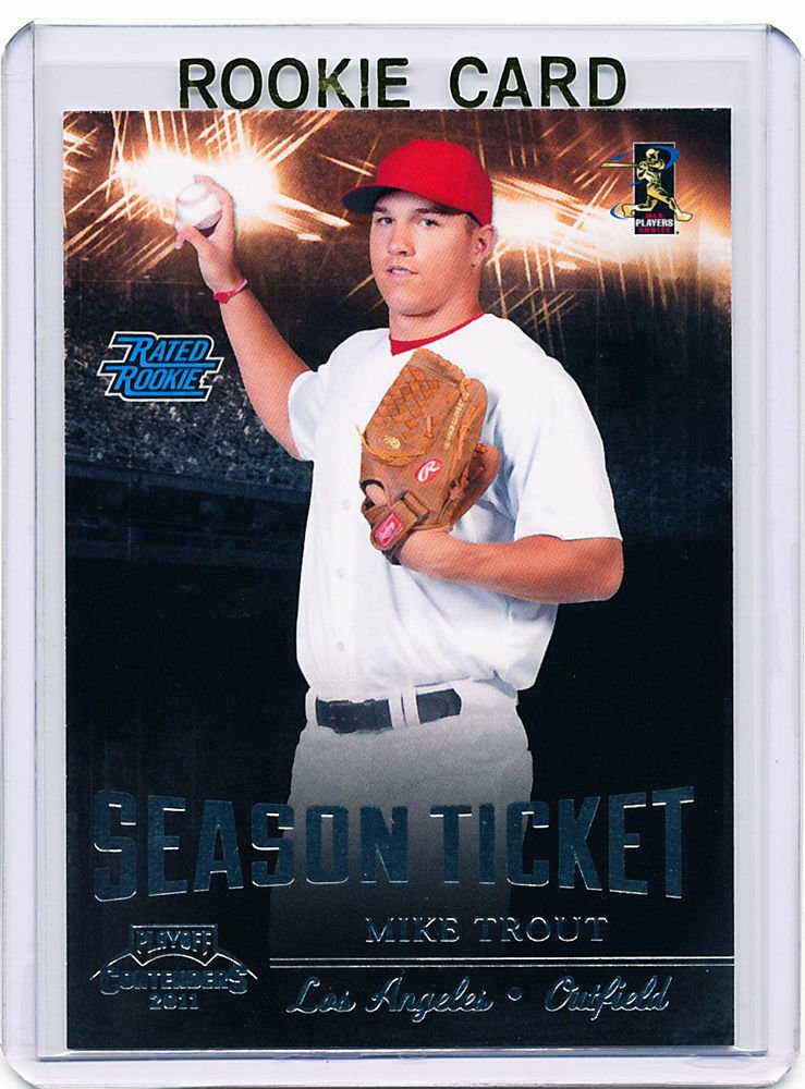 mike trout rookie card