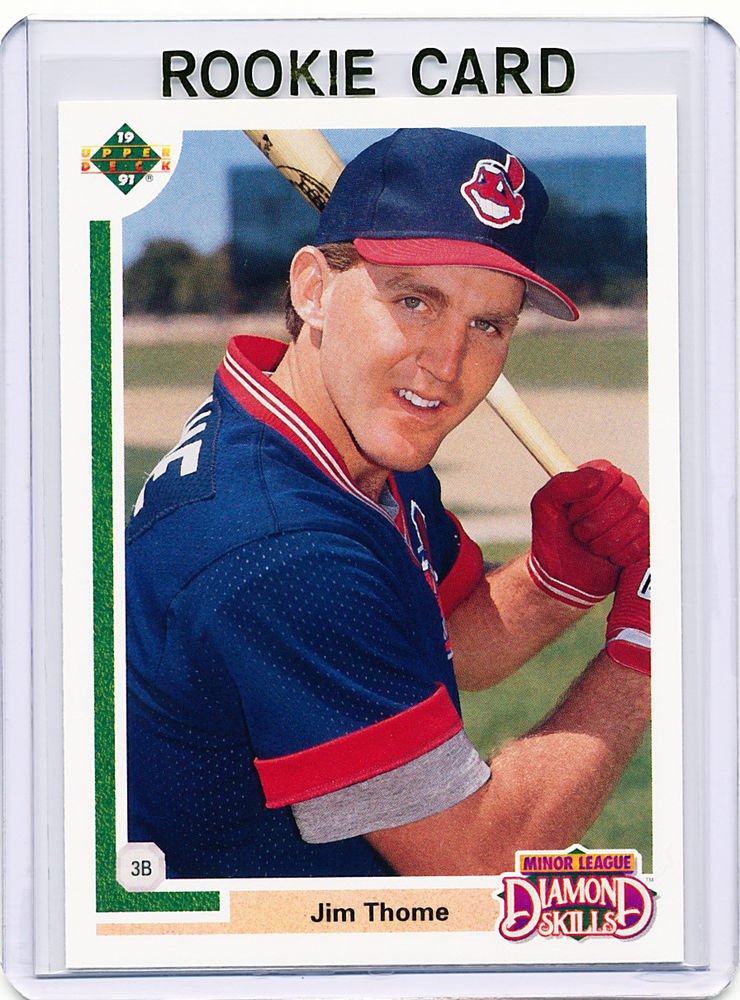 RCJIM THOME 1991 Upper Deck Final Edition ROOKIE CARD'91ALLSTAR