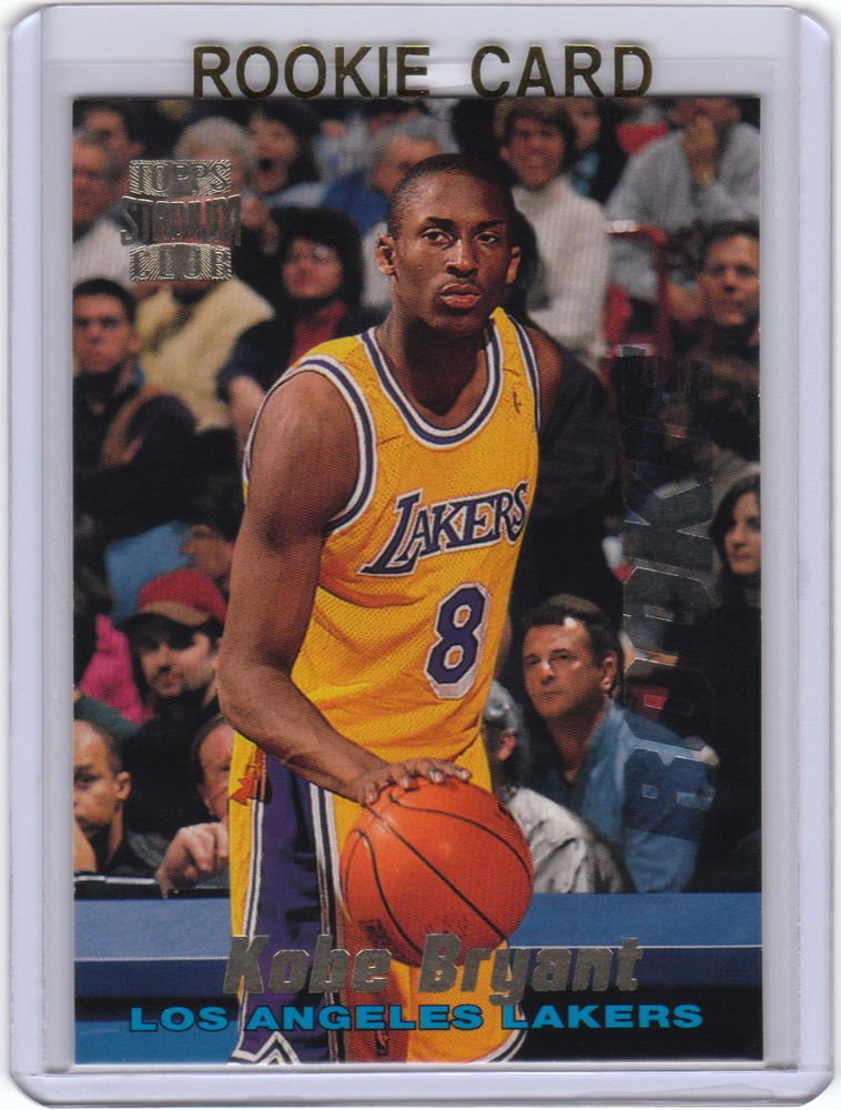 1996 topps stadium club kobe bryant rookie card
