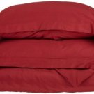 800 TC 100 % Egyptian Cotton Flat Sheet Size King Color RED