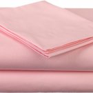 500 Thread Count 100% Egyptian cotton 4piece Sheet Set Solid ( Full XL , Pink
