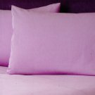 500 Thread Count 100% Egyptian cotton 4piece Sheet Set Solid ( Full XL , Lilac