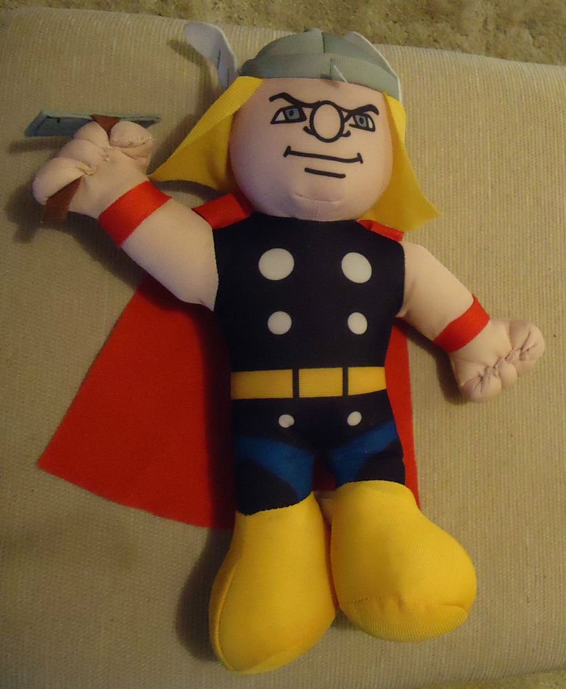 marvel super hero squad plush