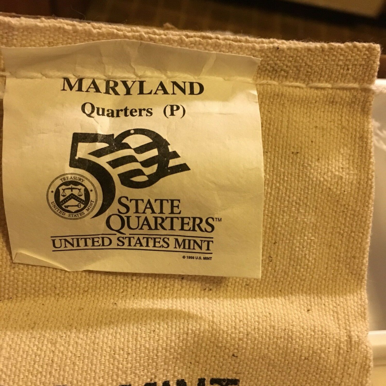2000 Maryland D Quarters In Unopened 25 Bag From the Mint