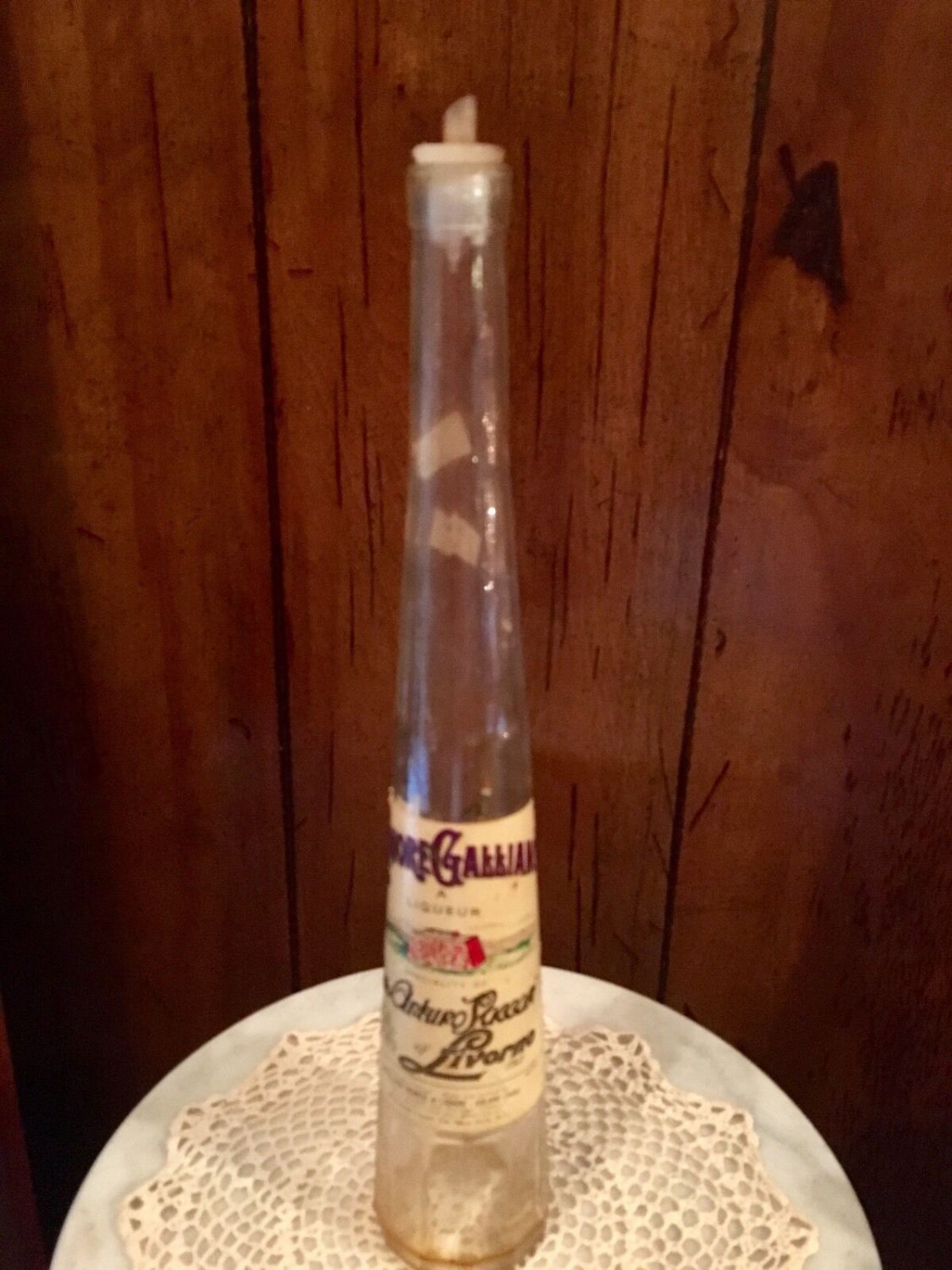 Soldier Bottle Liquore Galliano Liqueur Italy Italian Liquor With Label