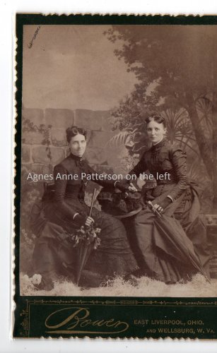 Agnes Ann Patterson cabinet card
